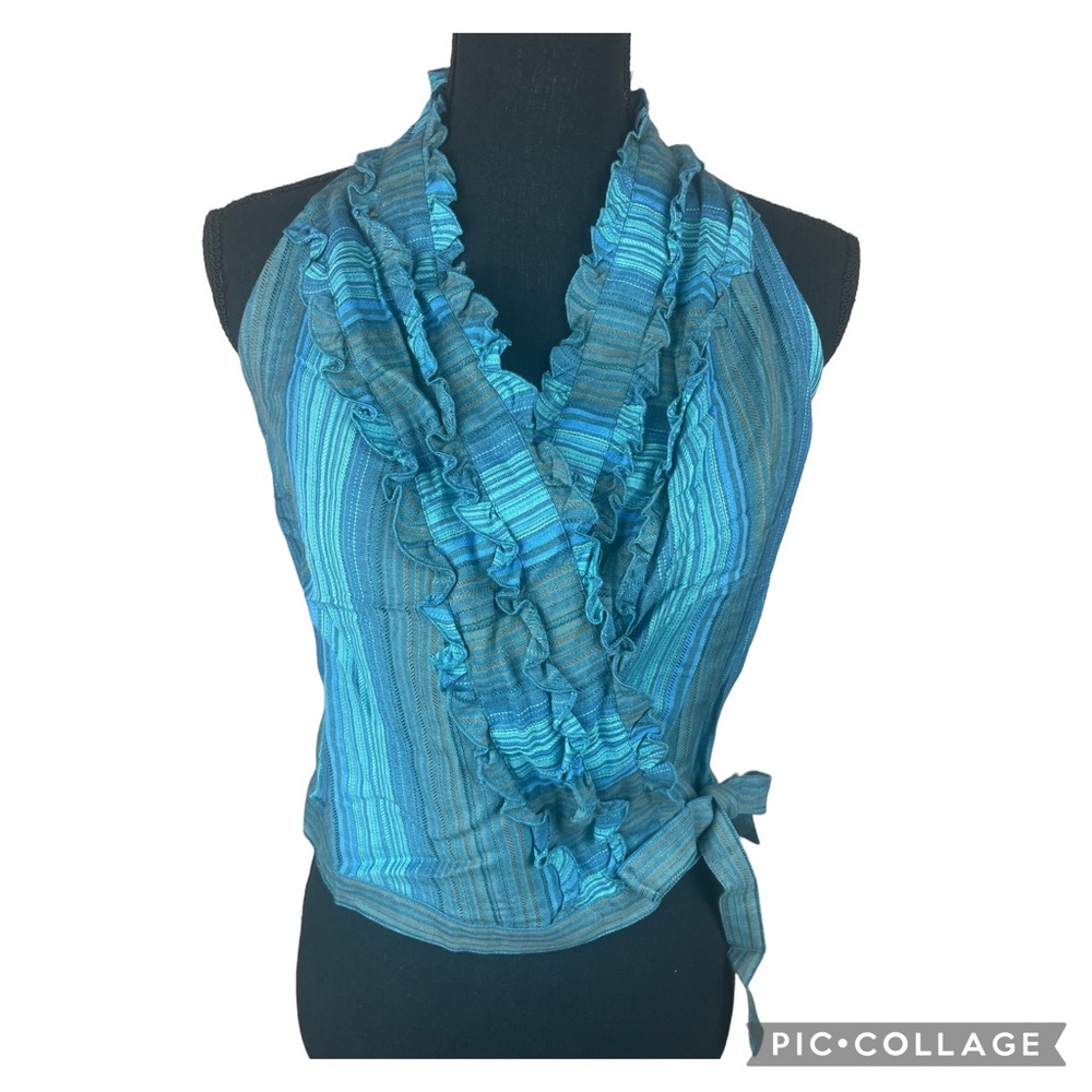 NWT Bandolino Mykonos Wrap Top